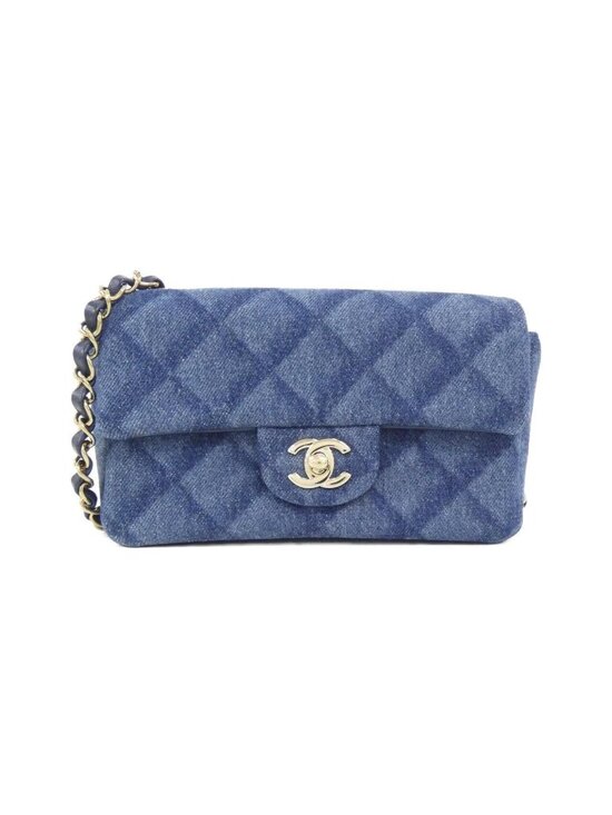 Chanel Handbags - Chanel Shoulder Bag Blue